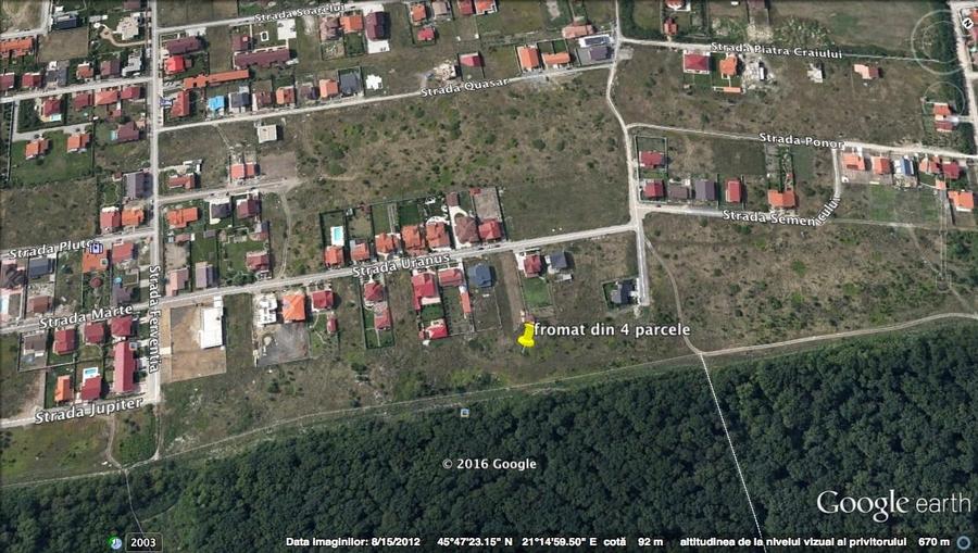 Vand teren intravilan, pentru servicii, zona verde inclus, înainte Polivalenta - 2