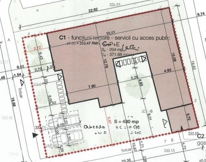 Cladire pt birouri pe 2 nivele, zona INTRE LACURI - 2