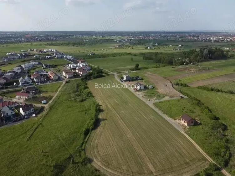 Teren Mosnita Noua 670-924 mp, pret 70 mp, acces Centura Sud