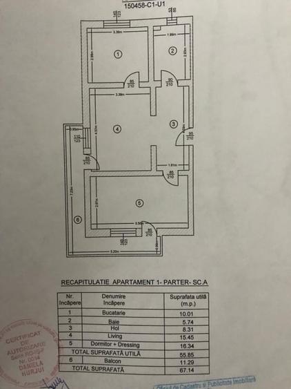Moara de Vant-Bloc nou-Apartament 2 camere, intabulat, mobilat si utilat - 10