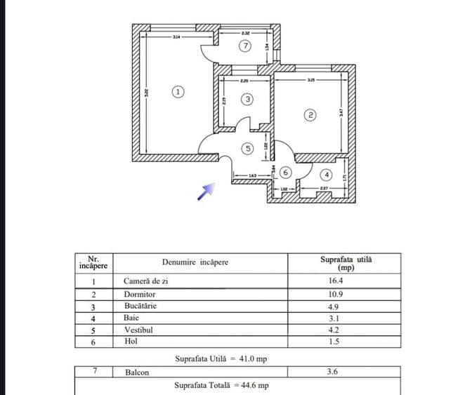 Apartament 2 camere decomandat Drumul Taberei Metrou la 2 minute - 1