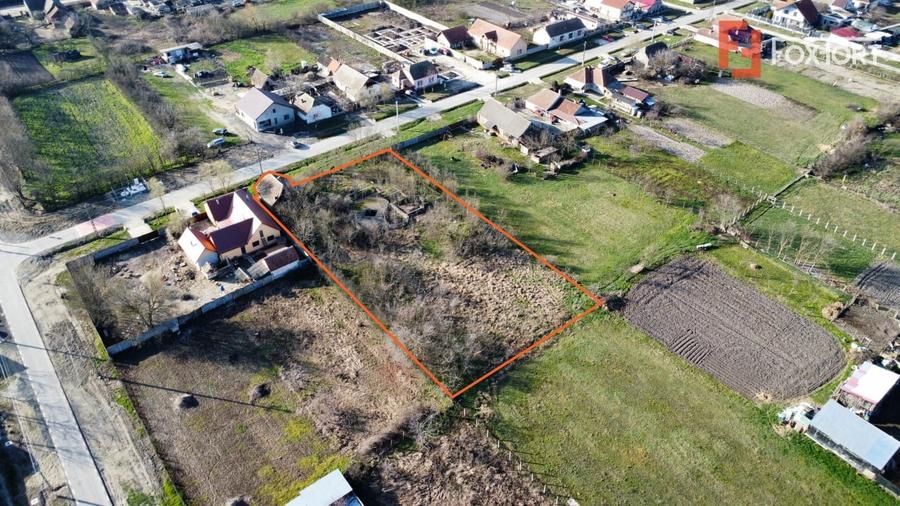 Teren intravilan 2840 mp cu fundatie - Jebel - 9