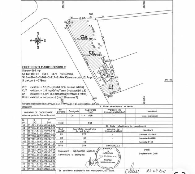 Casă individuală cu 20 camere cu Canalizare în Unirii