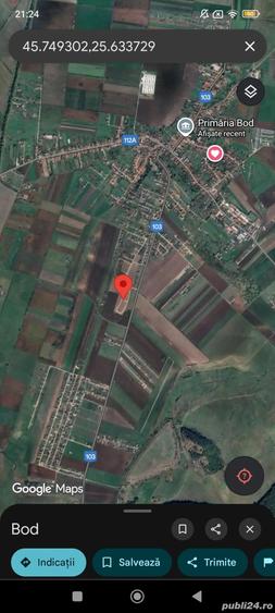 Teren intravilan la 8 km de Bra?ov, la intrare in Bod dinspre Sanpetru - 5