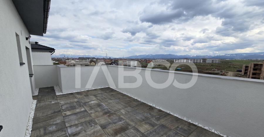 Penthouse de inchiriat Tineretului Sibiu 2 camere 2 terase p - 1