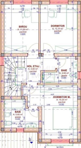 CHISODA - Duplex separat - 5 Camere - 3 Bai - Rulouri electrice - 5