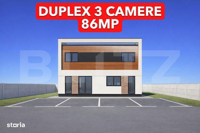 Duplex P+1E, 86 mp utili+ 13mp terasa, 250 mp teren, Mosnita Veche - 8
