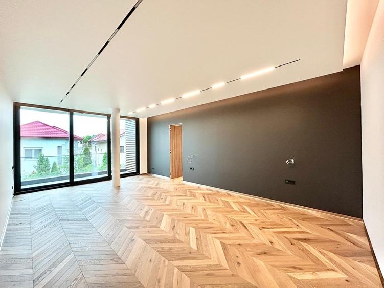 Pipera - Iancu Nicolae - Rezidential-  Vila moderna - teren 709 mp - garaj - LUX - 38