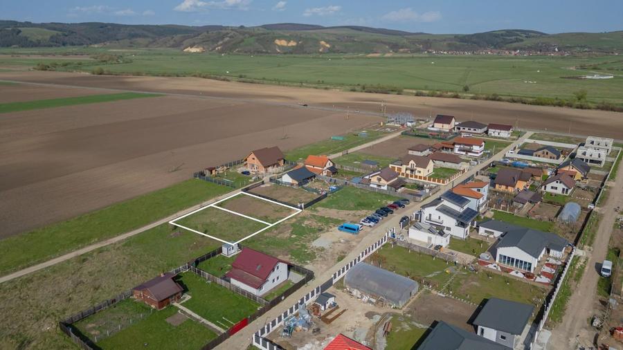 Teren 479 mp pentru construcții locuințe, Bod, utilități la stradă - 3