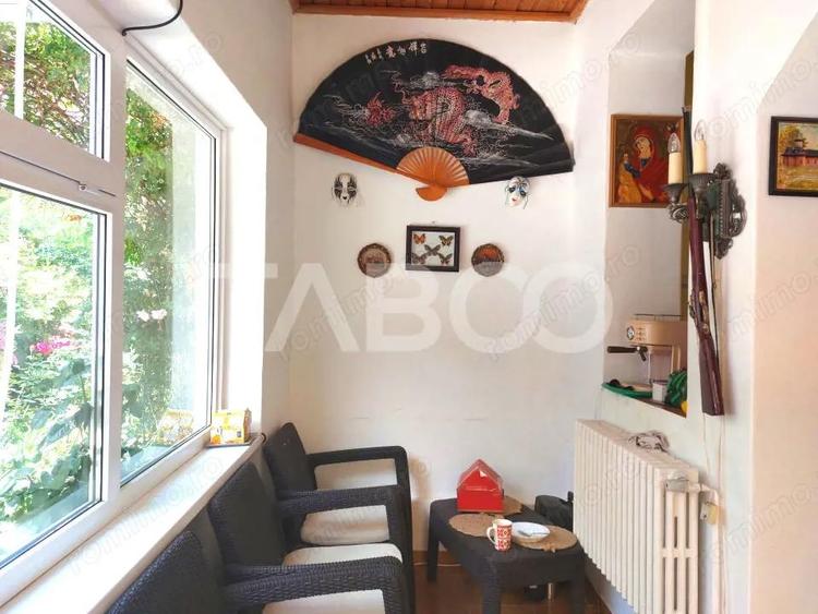 Casa 214 mp utili singur in curte 800 mp teren zona centrala Cisnadie - 20