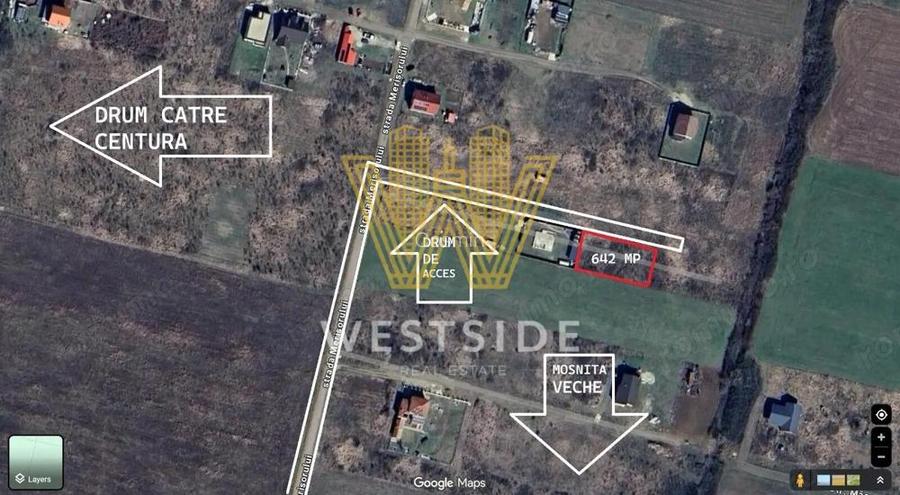 Teren de vanzare, in Mosnita Veche