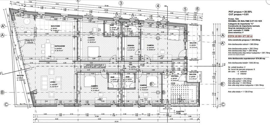 Teren cu autrizatie de construire Zorilor, ideal birouri, 1190 m2 - 6