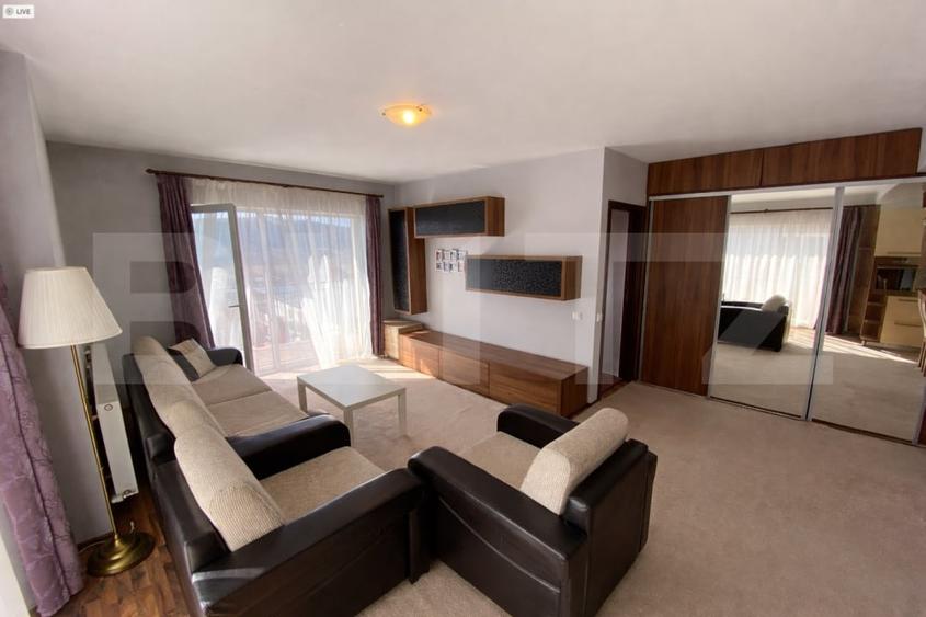 Apartament 2 camere, 55 mp, complet utilat si mobilat, etaj intermediar, Baciu - 1