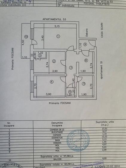Vand ap cu 2 camere, Comisariat - 1