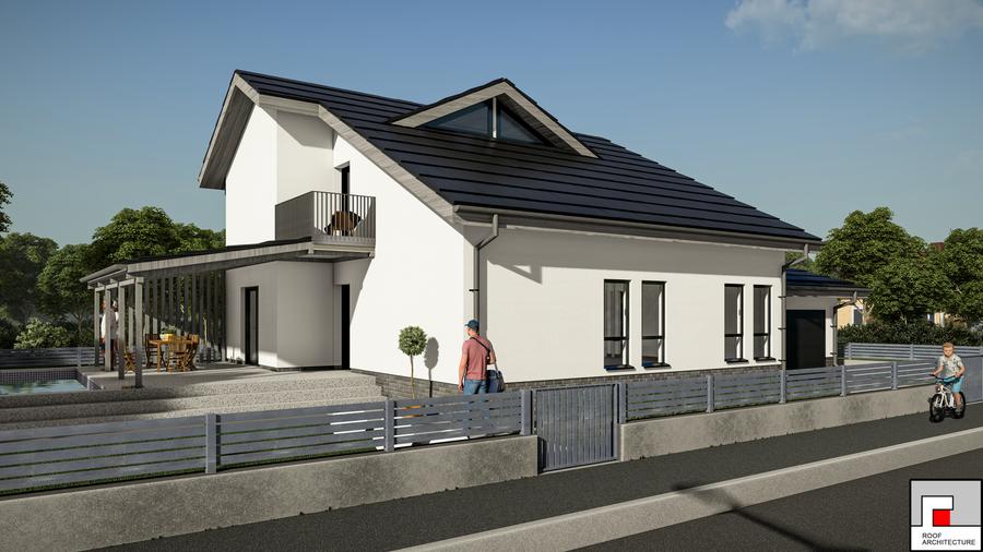 GARAJ INTERIOR,POMPA CALDURA,FOTOVOLTAICE CARTIER PRIVAT FLORILOR VILLA 4 - 1