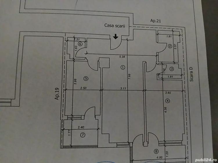 Apartament 3 camere | 61mp utili 9 mp balcoaneFiald Bacau - 2