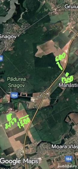 vand teren intravilan agricol 4500 mp in snagov la 40000 euro, - 6