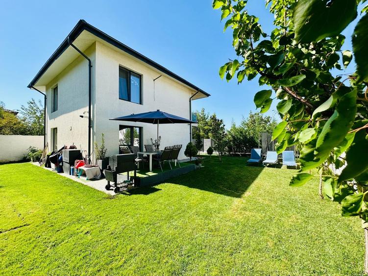 Casă individuală de vânzare nouă | 5 camere | 3 băi | Comuna Berceni | teren 380 - 12