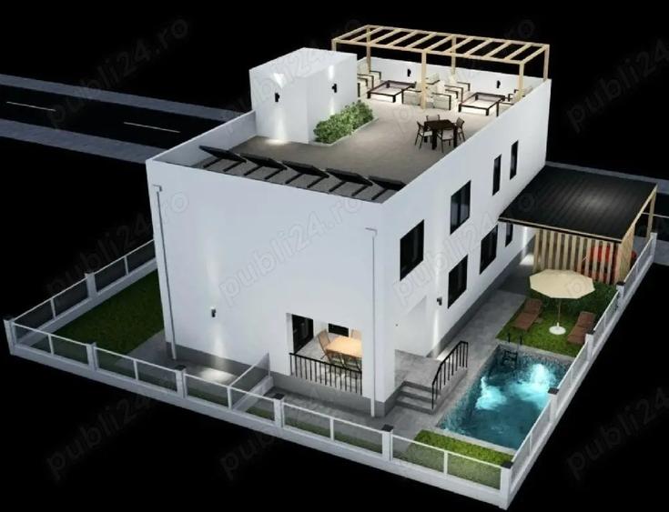 Duplex 115mp util, in Utvin, pozi?ie centrala - 8