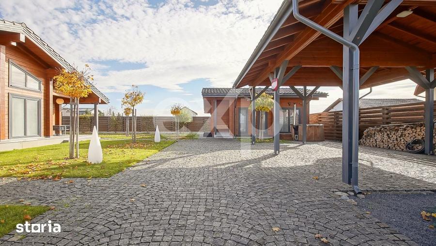 Casa din Pin Nordic Lamelar Stratificat (6 straturi) | Sauna | Crama | - 14