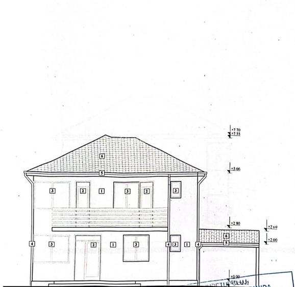 Casa individuala de vanzare in Dezmir zona centrala  5 cam 120mp si teren 380mp