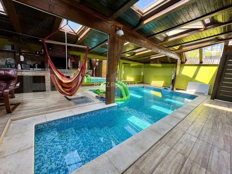 Casa 4 dormitoare cu piscina, gratar, iaz ?i zona de relaxare Casa 4 dormitoare cu piscina, gratar, iaz ?i zona de relaxare