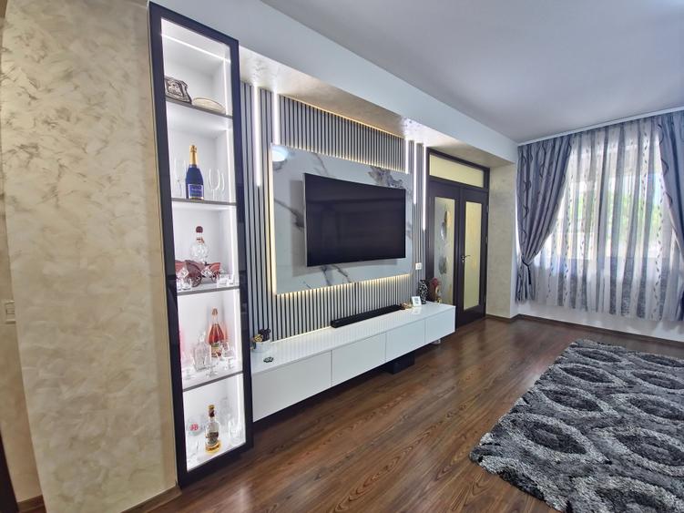 Tomis Plus, parter înalt  3 camere  76 mp, mobilat utilat  complet - 5