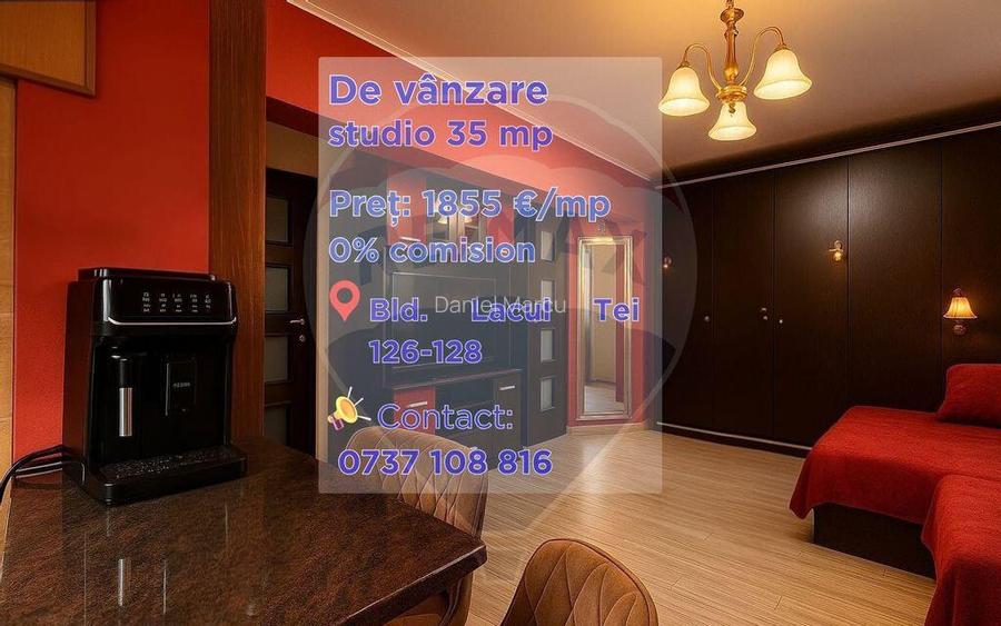 De Vanzare Studio 35 m2 utili Lacul Tei De Vanzare Studio 35 m2 utili Lacul Tei