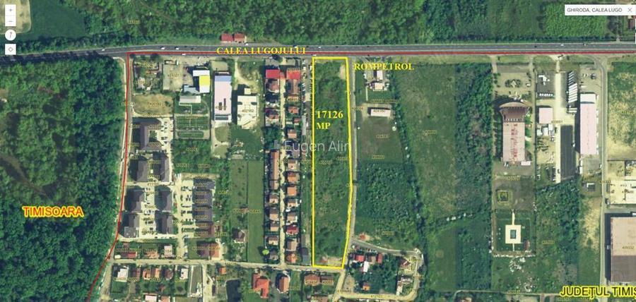 Teren Ghiroda pe calea Lugojului Teren Ghiroda pe calea Lugojului
