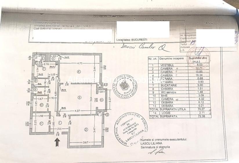 Apartament cu 3 camere Salaj- Kaufland - 9