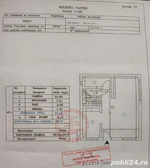 Proprietar, vila P+1+M, curte proprie, metrou Aparatorii Patriei, 265.000 euro - 3