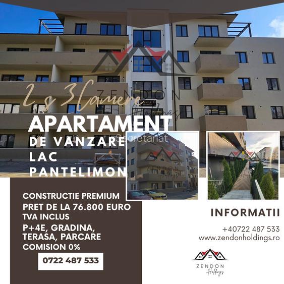 Bloc Nou- Premium-Lac Pantelimon- Ap 3 Camere Terasa-Zendon Holdings