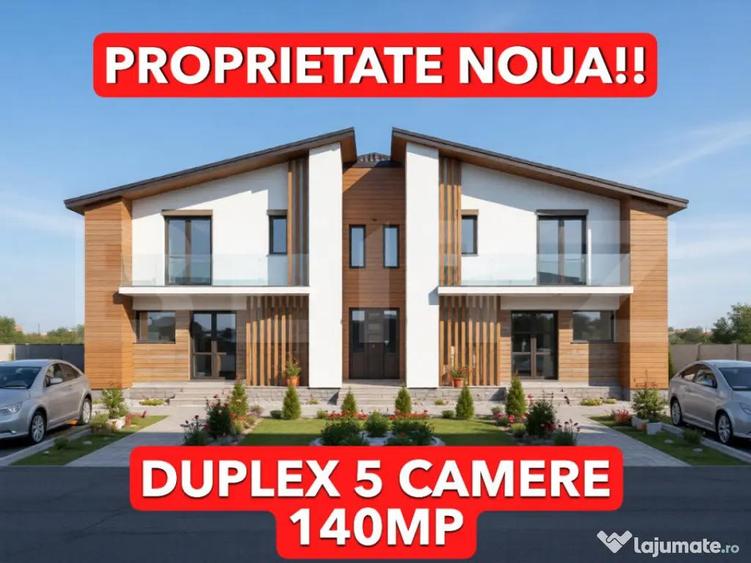 Duplex 4 camere 140 mp utili, 250 mp teren, Mo?ni?a Noua - 3