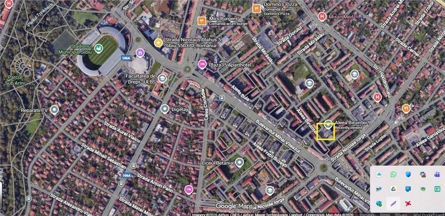 Garsoniera mobilata, etaj 2 cu parcare proprie - zona M.Viteazul - 2