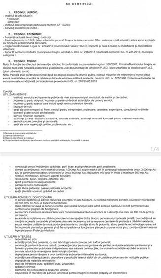 Teren intravilan construibil , zona Spitalul Judetean - 9