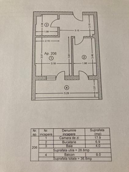 Garsoniera moderna 2/4 cu lift si parcare inclusa - 5