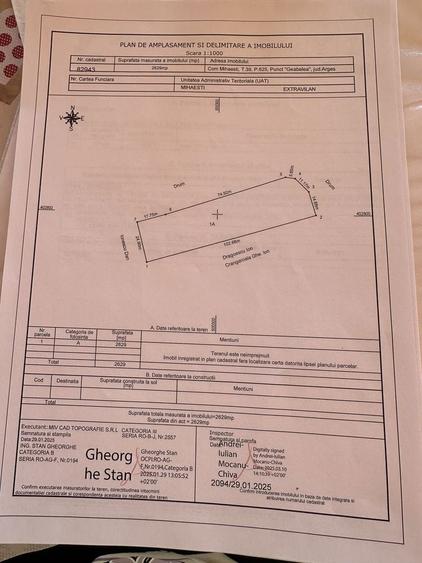 Vand teren 6 ha pentru agricultura sau balastiera - 1