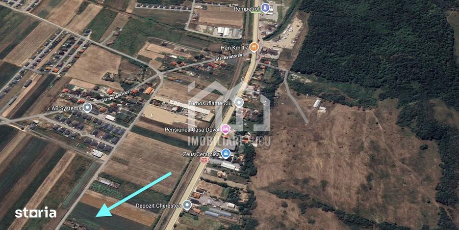 Teren de 8336 mp, în Jucu