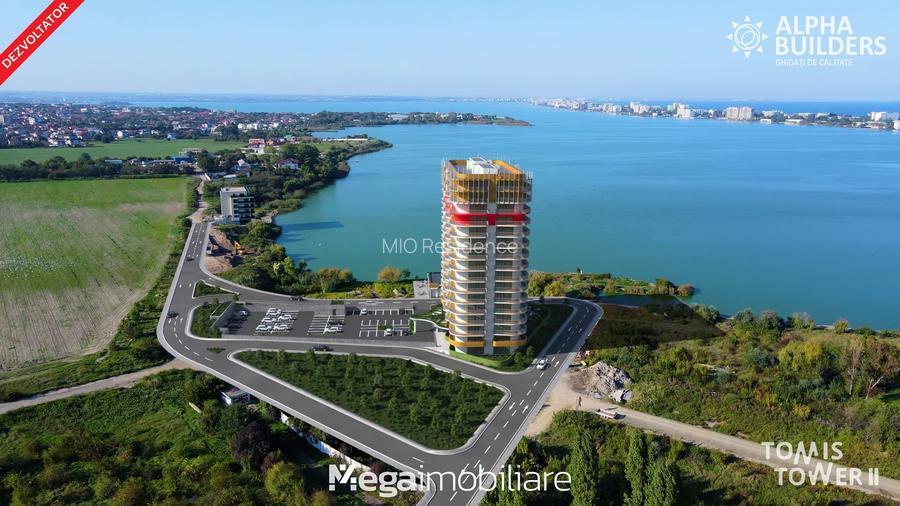 ✅Alpha Builders: Apartament 2 camere, vedere spre Lac – Tomis Tower II