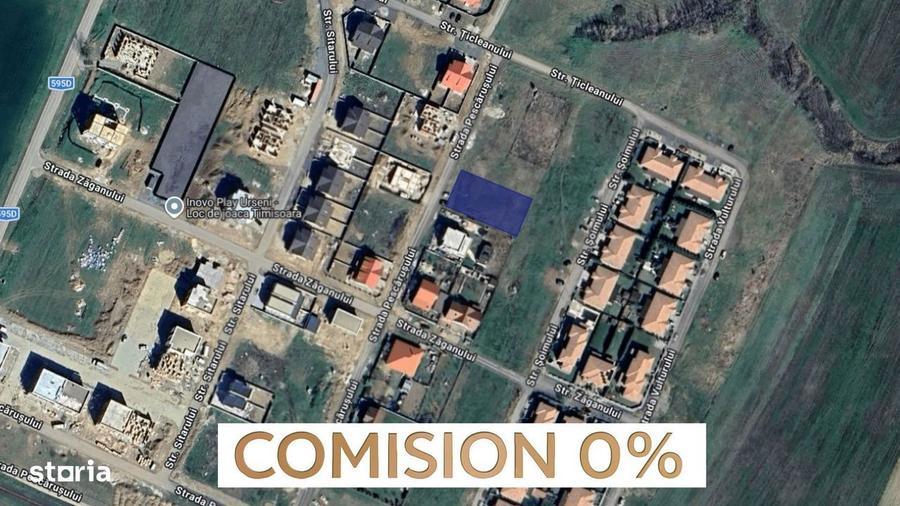COMISION 0 | Teren intravilan | 840 mp | FS 20 m | Mosnita Noua - 1