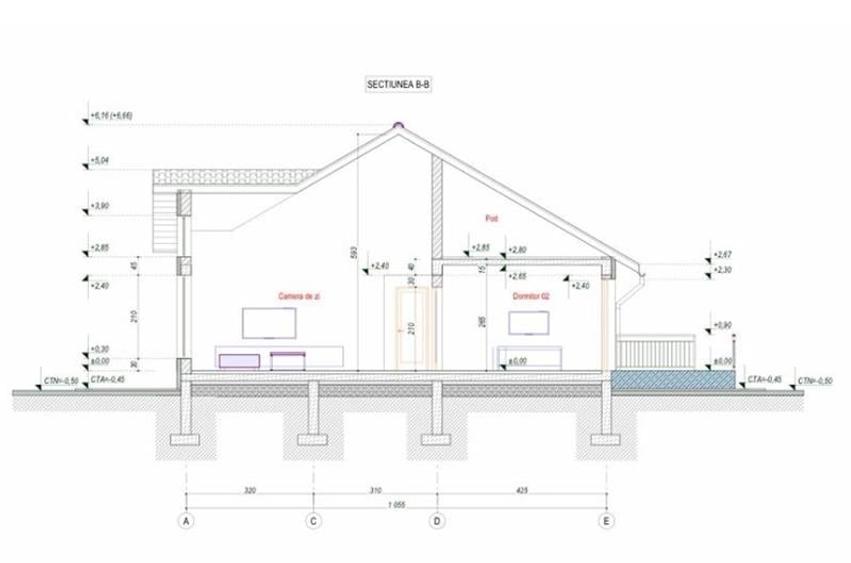 Casa individuala parter 115mp utili, teren 537mp, toate utilitatile, Sanpetru - 6
