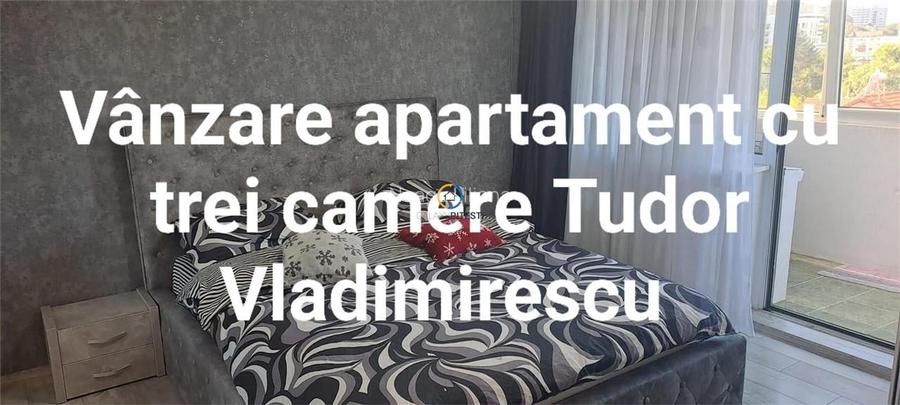 Apartament renovat cu 3 camere Tudor Vladimirescu,  confort si stil