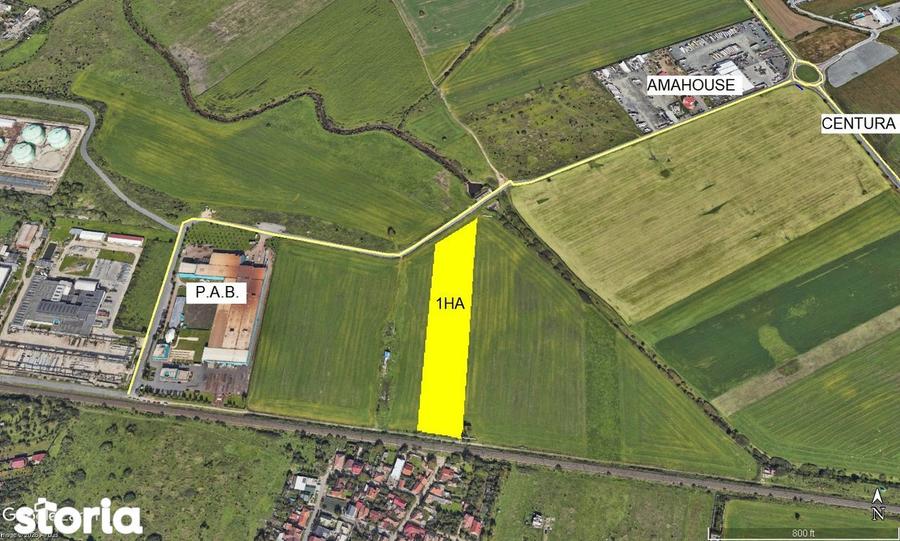 10.000 mp teren aproape de centura, pret de ocazie . - 3