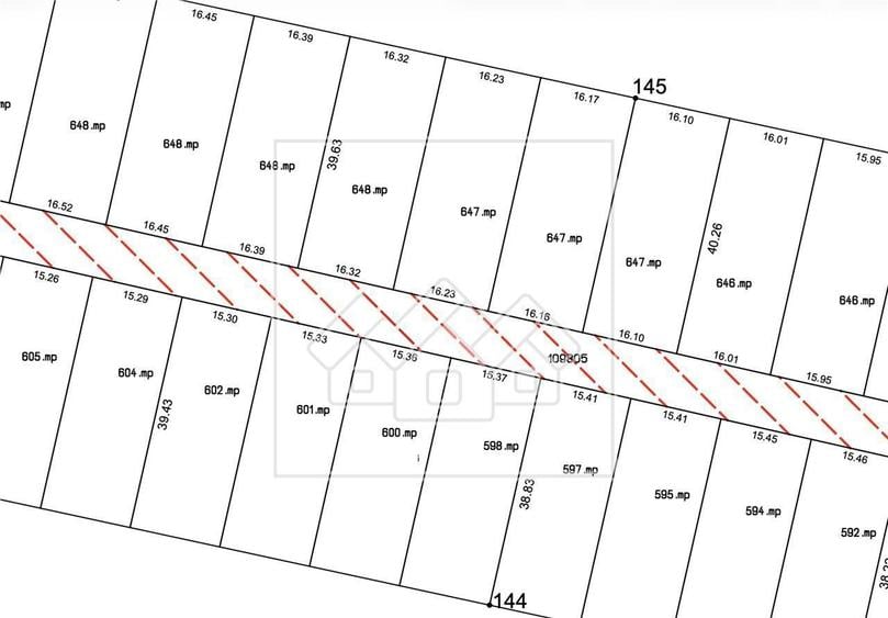 Teren de vanzare - Intravilan, 600 mp, cu utilitati - Sura Mica - 1
