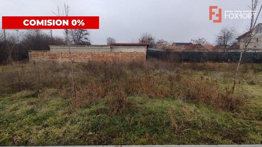 COMISION 0% Teren 878 mp, Zona Ronat, bransat la apa si curent - 1