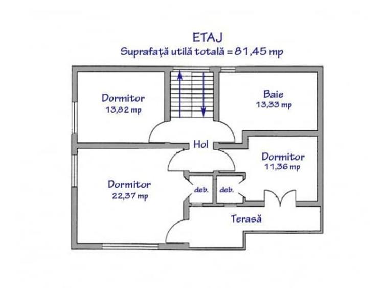 Vila cu 4 camere de vanzare in Barcanesti, 221 mp #12513 - 9