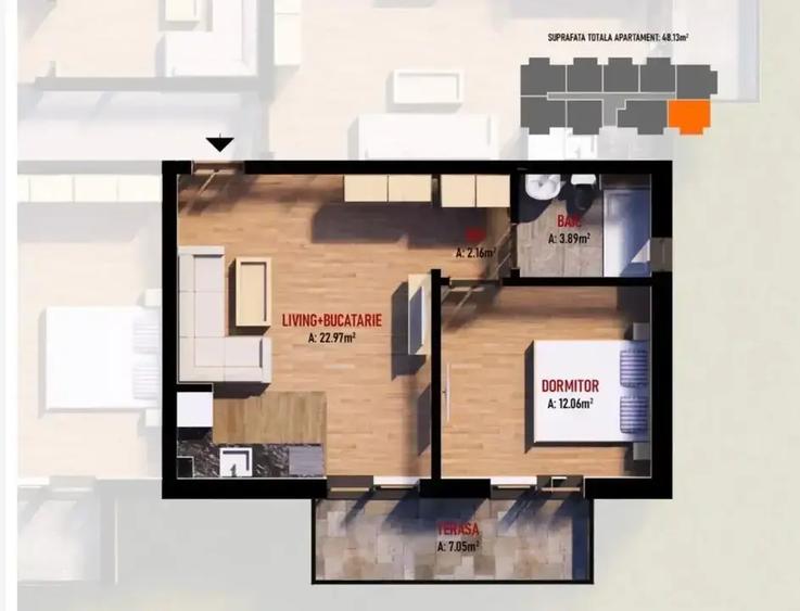 Apartamente De Vanzare 2 Camere  Dobroiesti | Rate  Dezvoltator - 8