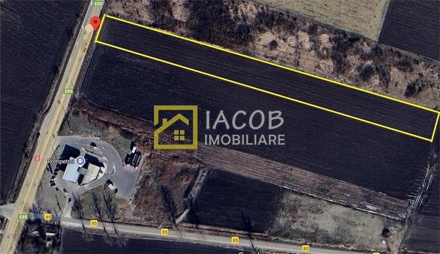 Teren intravilan, 8333 mp, la E85, comuna Secuienii Noi, jud. Neamt - 1