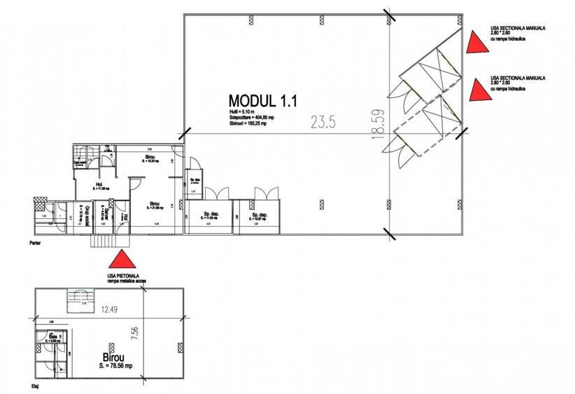 Depozit refrigerare 405 mp si birouri - 7