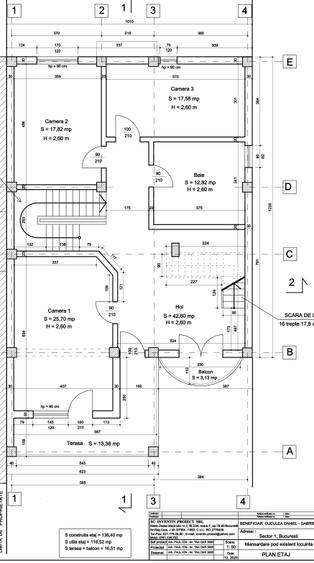 Izbiceni-Damaroaia-Casa Presei,P+E+M,zona verde,aerisita,casa luminoasa,6 camere - 16